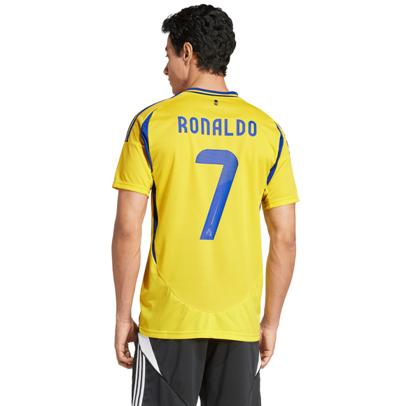 Koszulka męska adidas Al Nassr FC 24/25 Ronaldo Home żółta JP0459