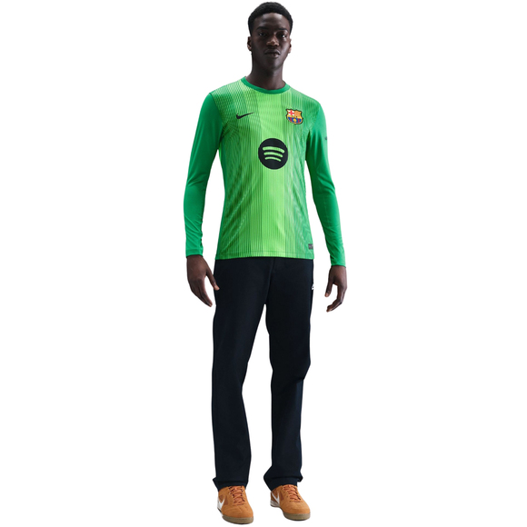Koszulka męska Nike FC Barcelona 2025/26 Stadium Goalkeeper zielona HQ0477 311