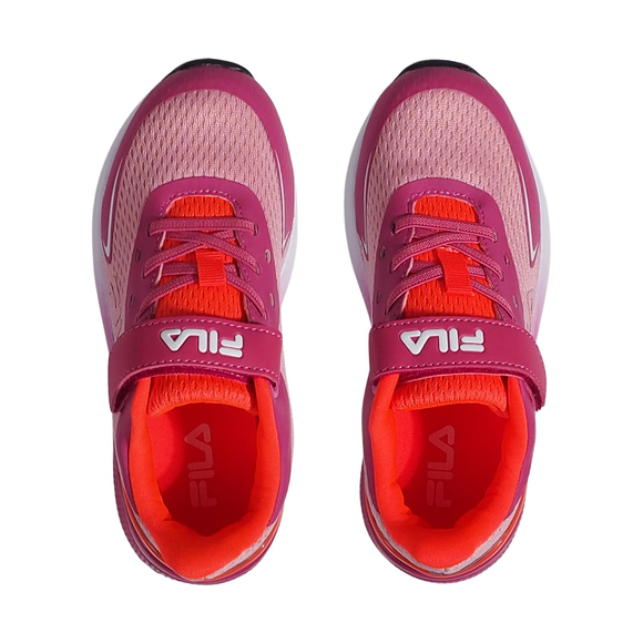 Buty dla dzieci Fila Crusher V różowo-pomarańczowe FFK0076 43312