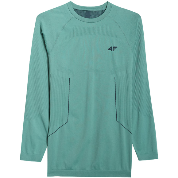 Koszulka termoaktywna męska M233 morska zieleń 4FWAW25USEAM233 46S