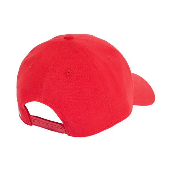 Czapka z daszkiem adidas FC Bayern Munich Essentials czerwona IA2333