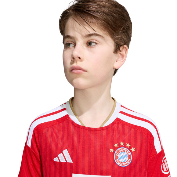 Koszulka dla dzieci adidas FC Bayern 26/27 Home Jersey czerwona JZ3098