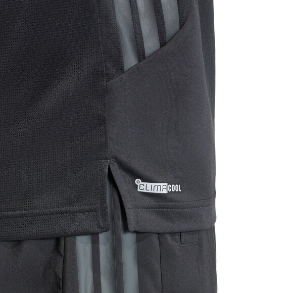 Koszulka męska adidas Tech Essentials Workout 3-Stripes czarna KQ7485