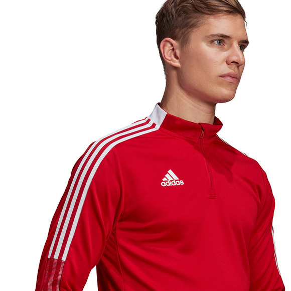 Bluza męska adidas Tiro 21 Training Top czerwona GH7303