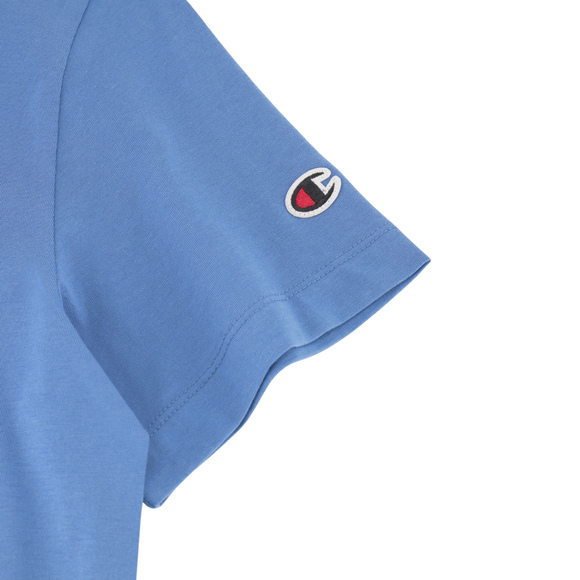 Koszulka damska Champion SS Tee niebieska 117534 BS099