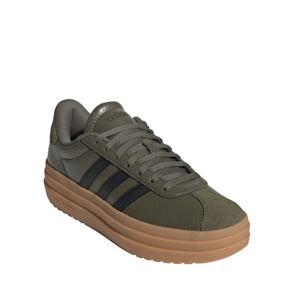 Buty damskie adidas VL Court Bold oliwkowe IH9138