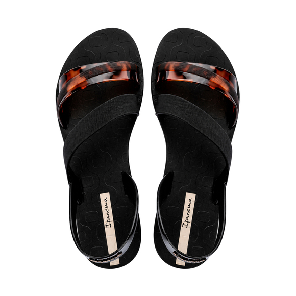 Sandały damskie Ipanema Vibrant Sand czarne 83767-BP932