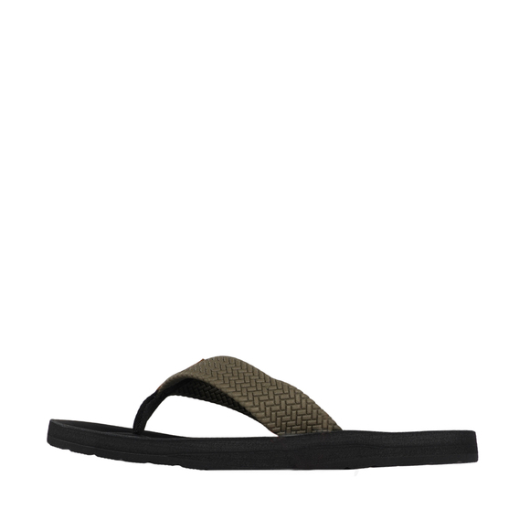 Klapki męskie Wrangler Zane Flipflop czarno-oliwkowe 20261061 58C