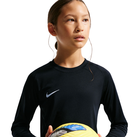 Koszulka dla dzieci Nike Dri-Fit Park VIII longsleeve czarna HV8239 010