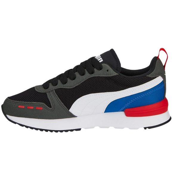 Buty dla dzieci Puma R78 Jr czarno-szaro-niebieskie 373616 29