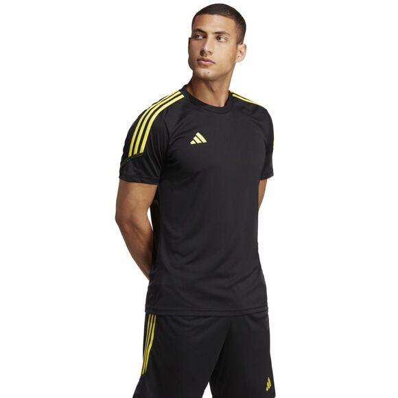 Koszulka męska adidas Tiro 23 Club Training Jersey czarno-żółta IC1589