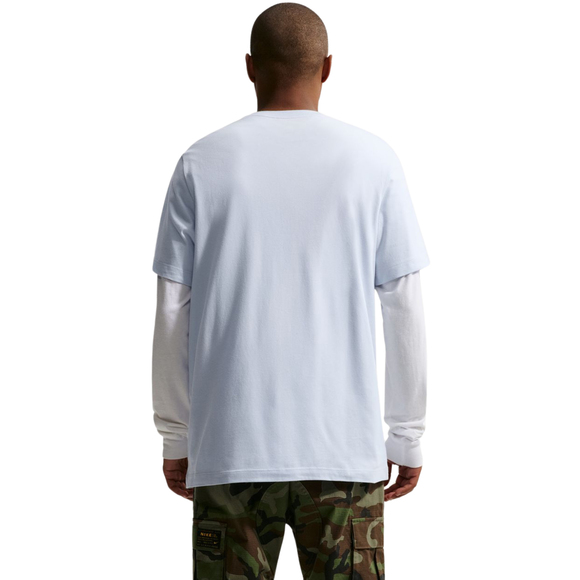 Koszulka męska Nike Nsw Tee Icon Swoosh błękitna DC5094 408