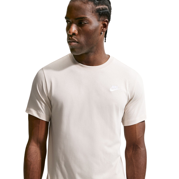 Koszulka męska Nike Club Tee kremowa AR4997 105
