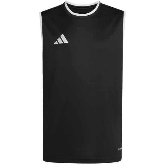Koszulka dla dzieci adidas Entrada 26 Sleeveless Jersey czarna KB3933