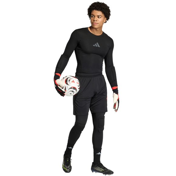 Koszulka bramkarska męska adidas Padded Goalkeeper Base Layer czarna KA1677