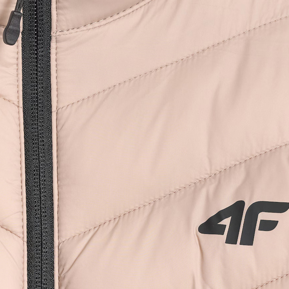 Kurtka damska 4F F0855 beżowa 4FWSS26TDJAF0855 83S