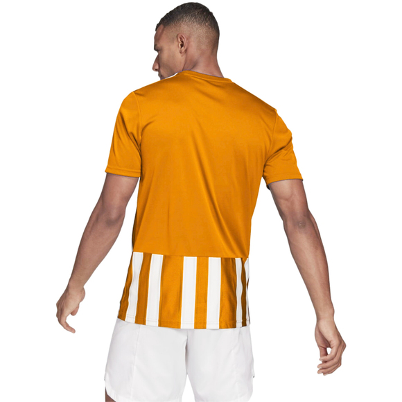 Koszulka męska adidas Striped 21 Jersey pomarańczowo-biała H35642