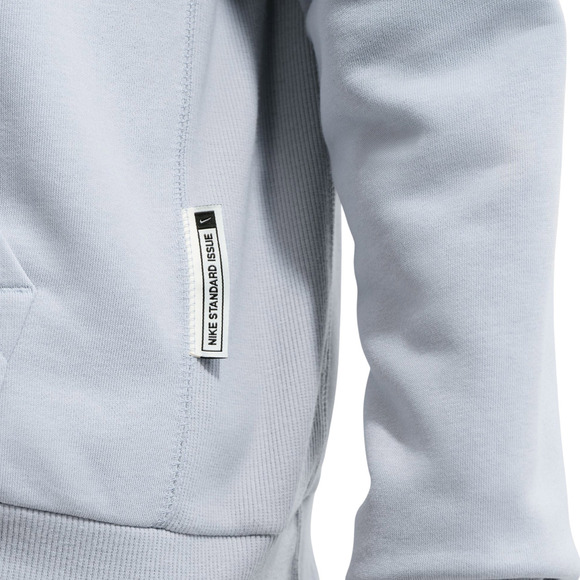 Bluza męska Nike Dri-FIT Standard Issue Pull Over Hoodie jasnoszara FD7734 012