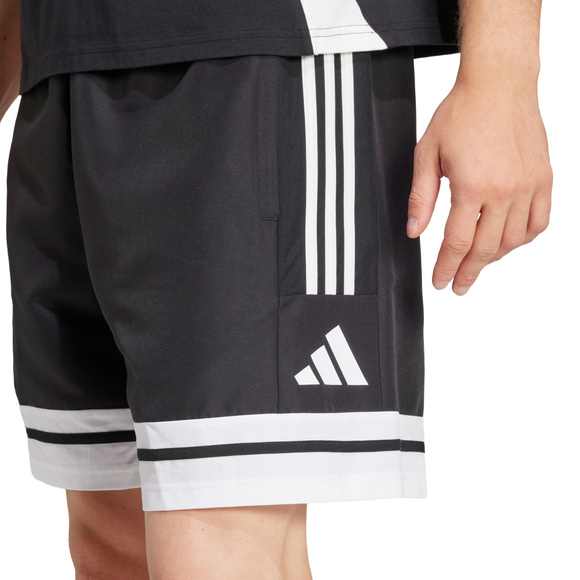 Spodenki męskie adidas Squadra 25 Downtime czarne JD9274