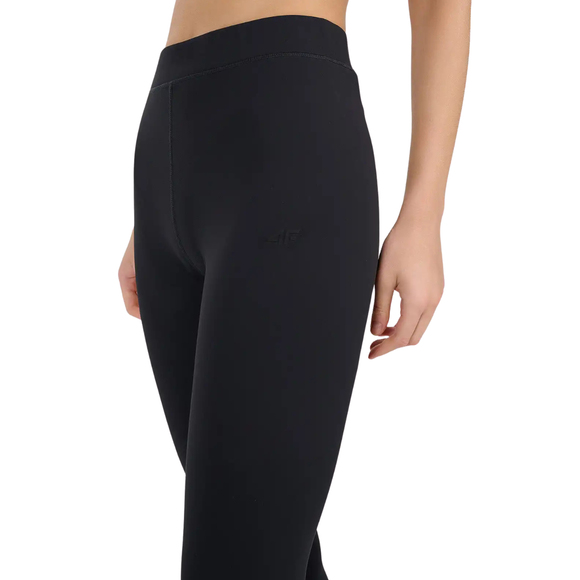 Legginsy damskie 4F CAS F309 głęboka czerń 4FWMM00TTIGF309 20S