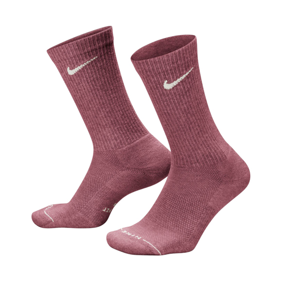 Skarpety Nike Everyday Elevated 6 par beżowe, bordowe, różowe HQ8021 910