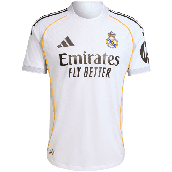 Koszulka męska adidas Real Madrid 25/26 Home Authentic biała JV5918