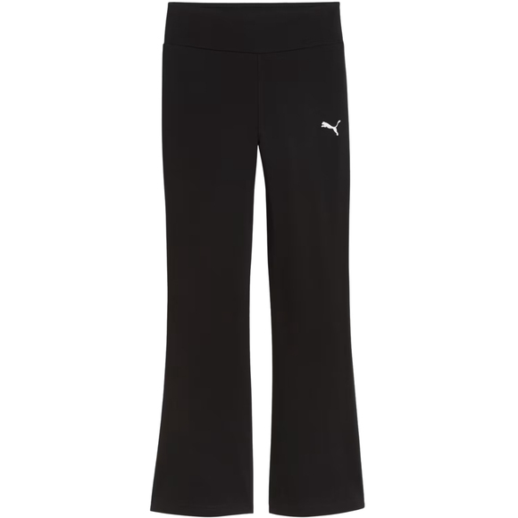 Legginsy dla dzieci Puma Ess High-Waist Flared czarne 694653 01