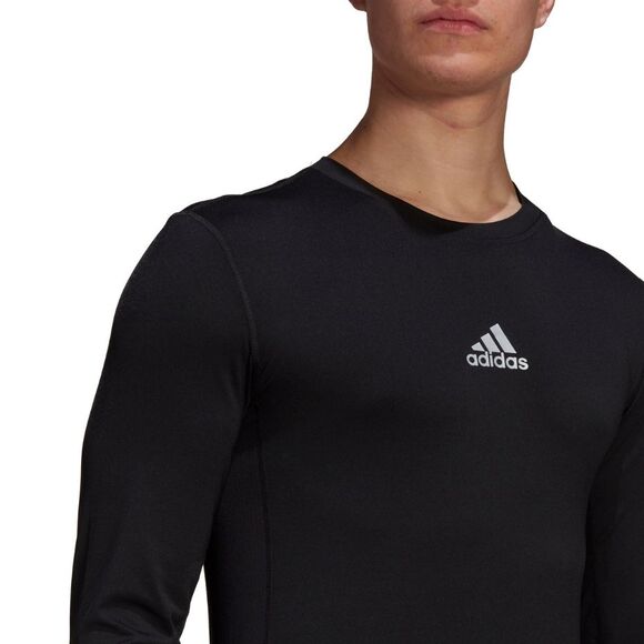 Koszulka męska adidas Compression Long czarna GU7339