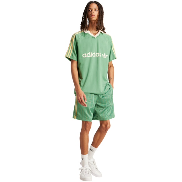 Spodenki męskie adidas Sprinter zielono-żółte IR9389