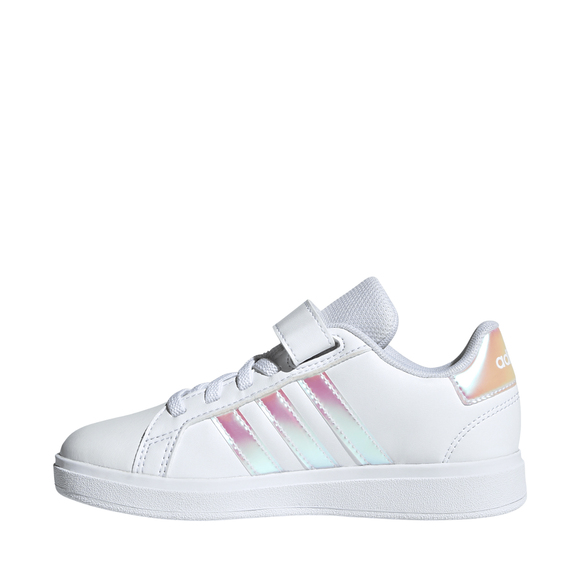 Buty dla dzieci adidas Grand Court 2.0 białe IE3851