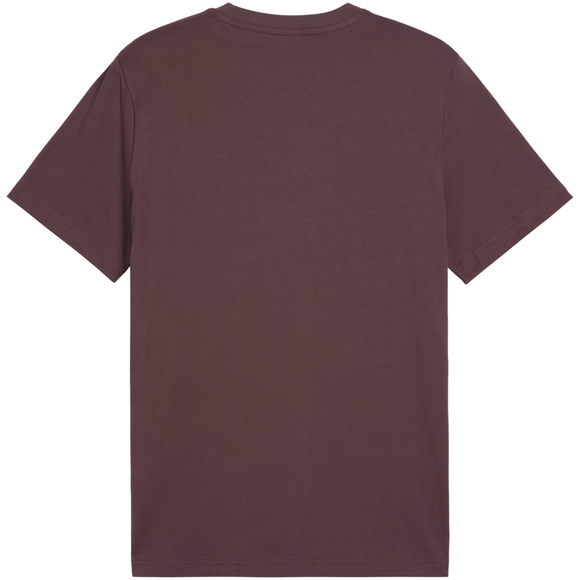 Koszulka męska Puma ESS Small No.1 Logo centered Tee brązowa 692912 91