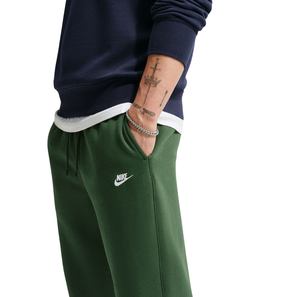 Spodnie męskie Nike Club BB Jogger zielone FN3787 323