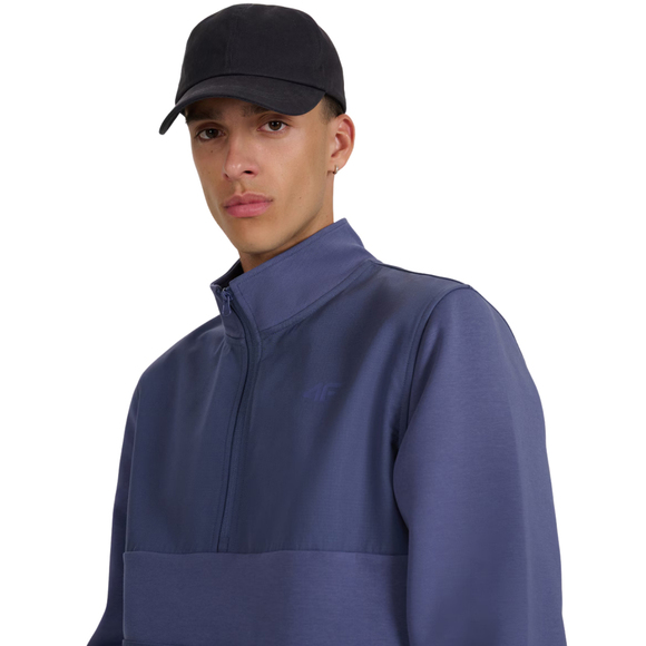 Bluza męska 4F M1947 denim 4FWAW25TSWSM1947 32S