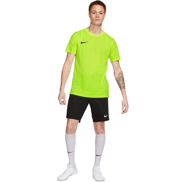 Koszulka męska Nike Dry Park VII JSY SS limonkowa BV6708 702