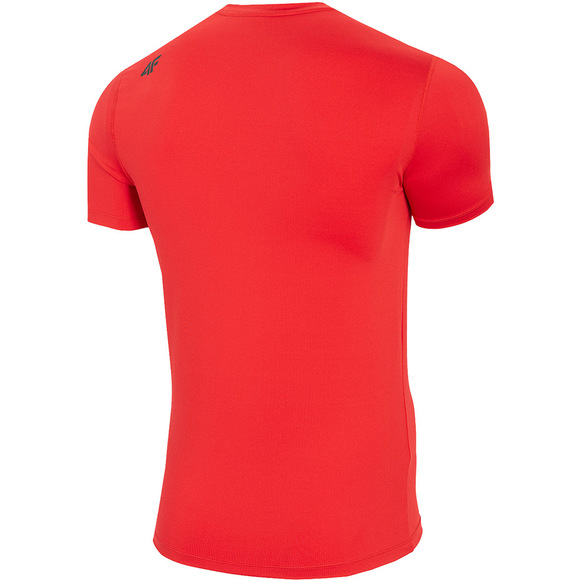 Koszulka męska 4F czerwona NOSH4 TSMF002 62S
