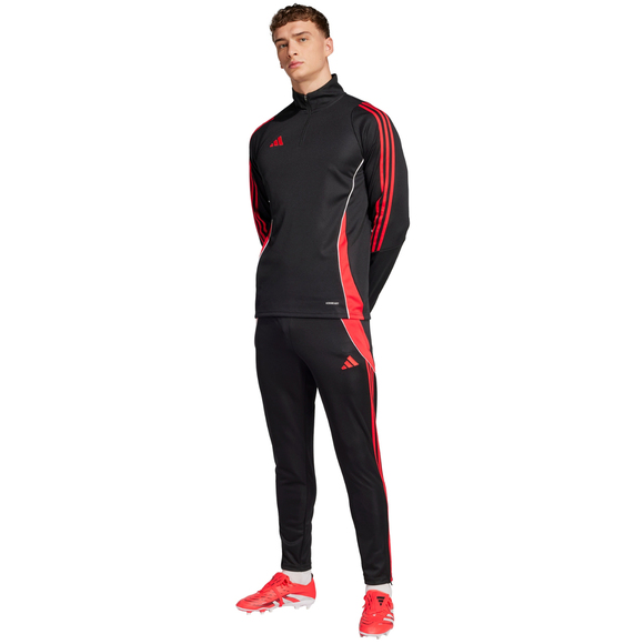 Bluza męska adidas Tiro 24 Training Top czarno-czerwona JN4565