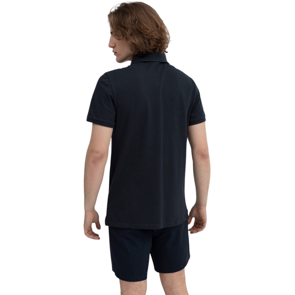 Koszulka męska polo 4F ciemny granat 4FSS23TPTSM039 30S