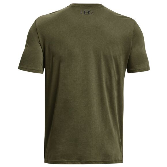 Koszulka męska Under Armour Sportstyle Left Chest SS khaki 1326799 390