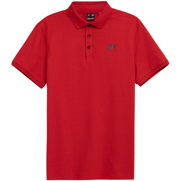 Koszulka męska 4F czerwona NOSH4 TSM355 62S