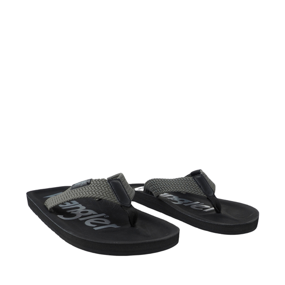 Klapki męskie Wrangler Zane Flipflop czarno-szare 20261061 10I