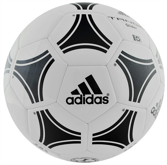 Piłka nożna adidas Tango Glider biało-czarna S12241