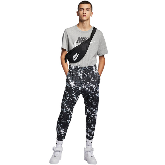 Koszulka męska Nike Tee Icon Futura szara AR5004 063