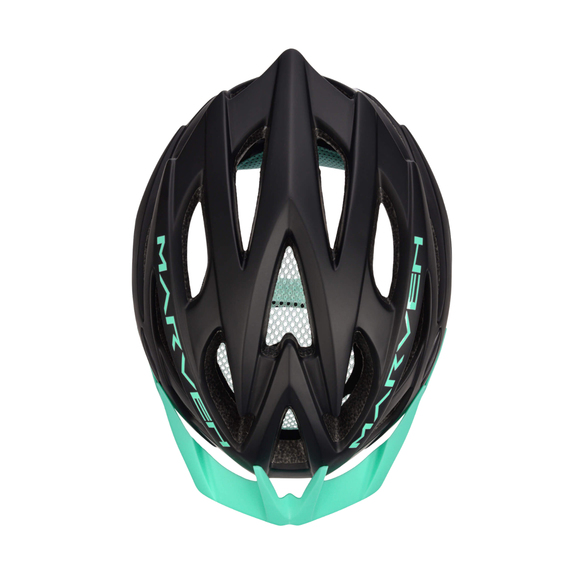 Kask Meteor Marven S 52-56 cm czarno-miętowy 24792