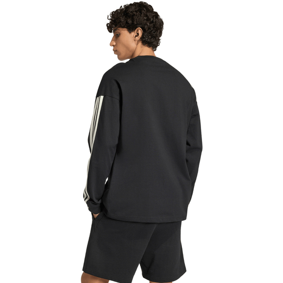 Koszulka męska adidas Kit 3-Stripes Long Sleeve czarna KF2427