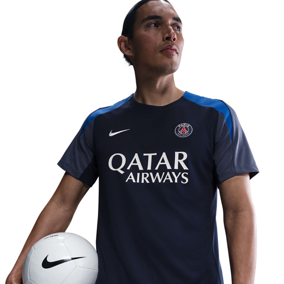 Koszulka męska Nike PSG Strike granatowa HJ7758 411