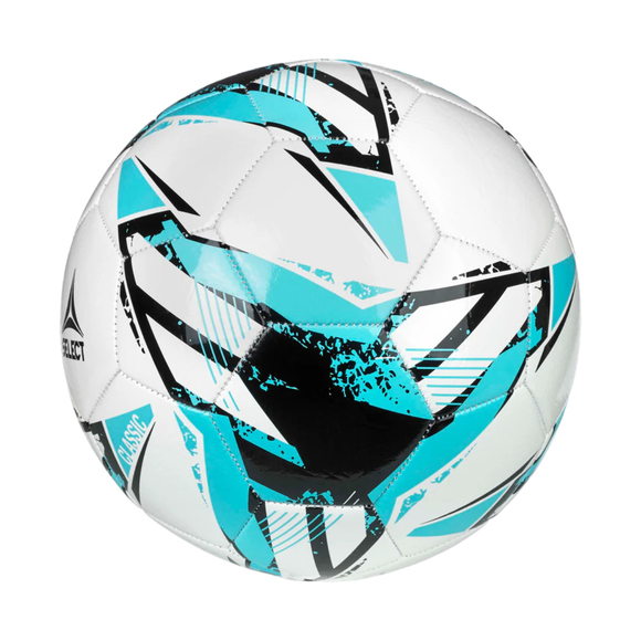 Piłka nożna Select Classic v26 biało-niebiesko-czarna 160076