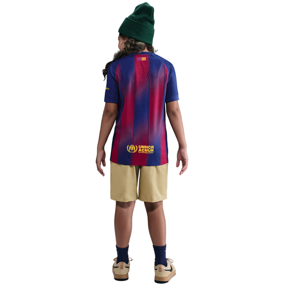 Koszulka dla dzieci Nike FC Barcelona 2025/26 Match Home granatowo-bordowa HJ5216 456