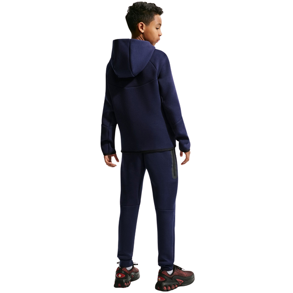 Bluza dla dzieci Nike FC Barcelona Tech Fleece granatowa II3722 498