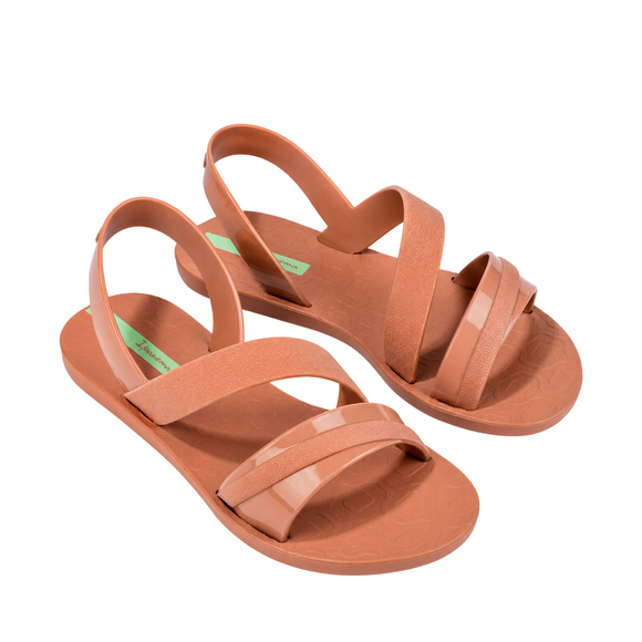 Sandały damskie Ipanema Vibrant Sand brązowe 83767-BP935