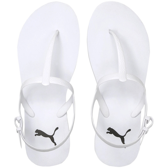 Sandały damskie Puma Cozy	 Sandal Wns białe 375212 02